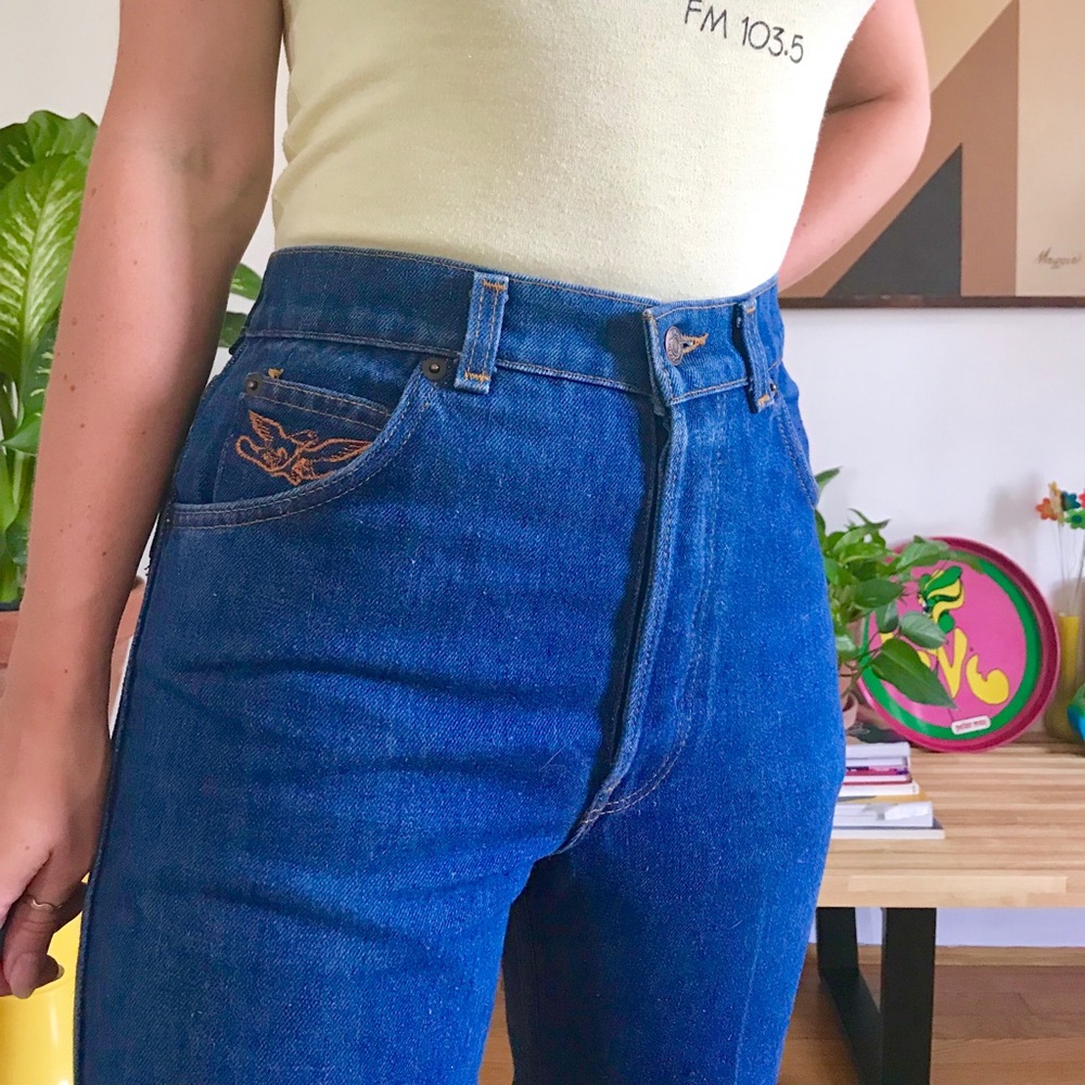 Vintage 70s Levi’s 501 orange tab unisex jeans 30